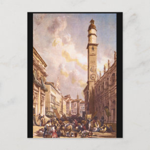 Carte Postale Vicenza', James Duffield Harding_Engravures