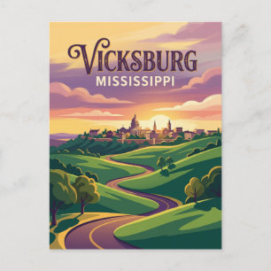 Carte Postale Vicksburg Mississippi