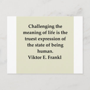 Carte Postale victor frankl citation