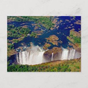 Carte Postale victoria falls