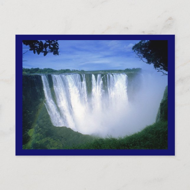 Carte Postale Victoria Falls Zimbabwe Afrique (Devant)