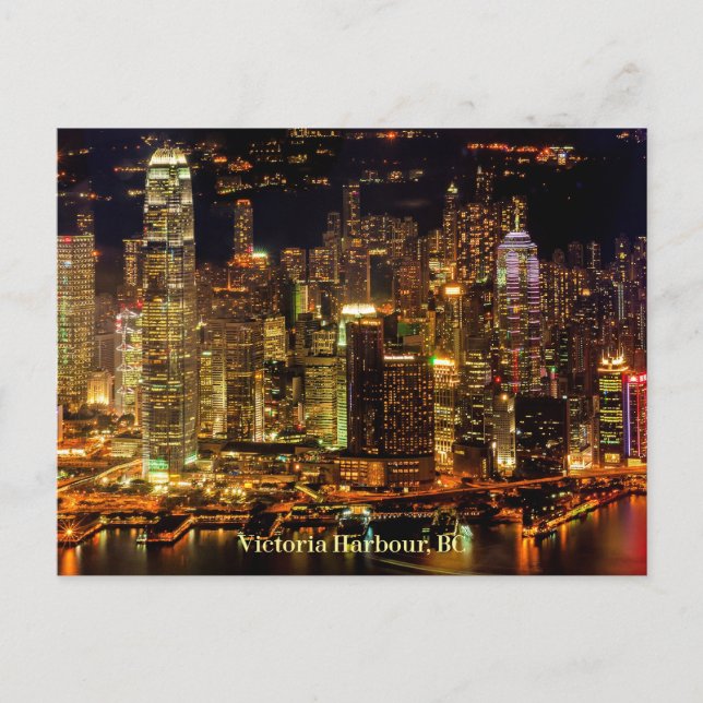 Carte Postale Victoria Harbour (Colombie-Britannique) (Devant)