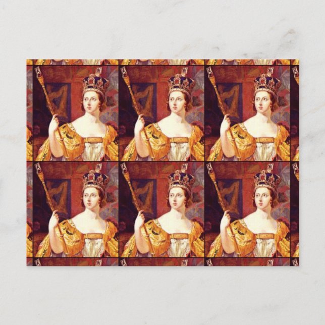 Carte postale Victoria Queen (Devant)