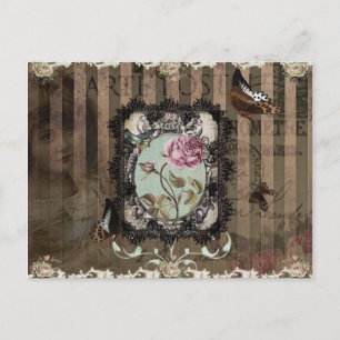 Carte Postale Victorian Letters