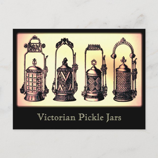 Carte postale Victorian Pickle Jars (Devant)