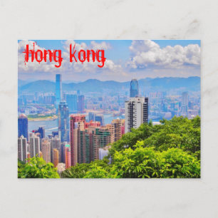 Carte postale - Victoria's Peak à Hong Kong