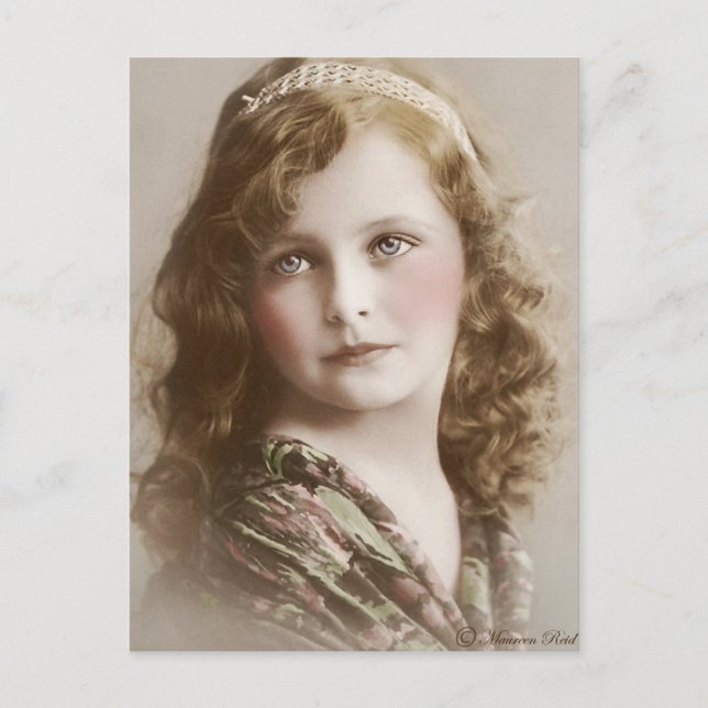 Carte postale victorienne édouardienne Sepia teint (Devant)