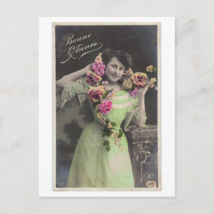 Carte postale victorienne vintage