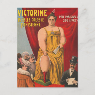 Carte Postale Victorine, La Belle Grande Femme Parisienne
