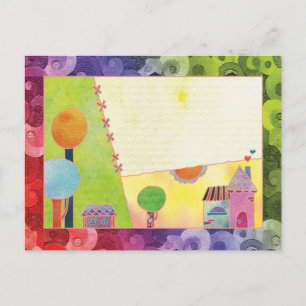 Carte Postale Vide de village doux