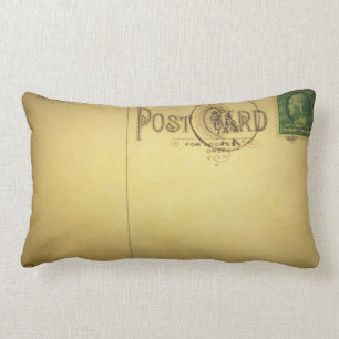 Carte postale vide vintage - coussins