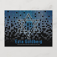 Vidéo de jeu vidéo bleu noir Bar Mitzvah remerciem