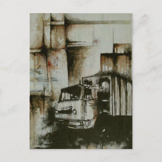 Carte Postale Vie de camion