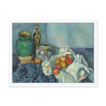 Vie morte avec pommes par Cezanne