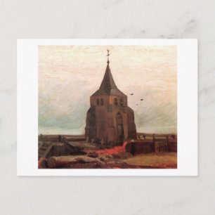 Carte Postale Vieille église de Nuenen Van Gogh Art