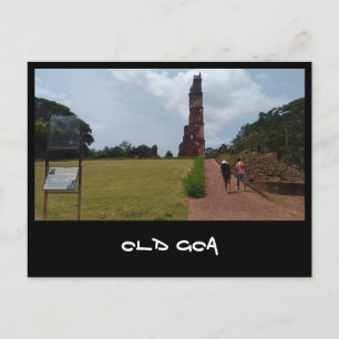 Carte Postale Vieille Goa (Inde)