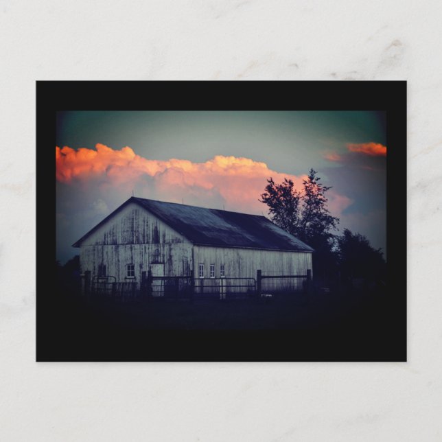 Carte postale : Vieille grange (Devant)