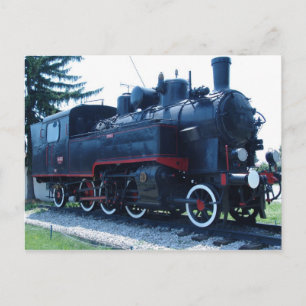 Carte Postale Vieille locomotive