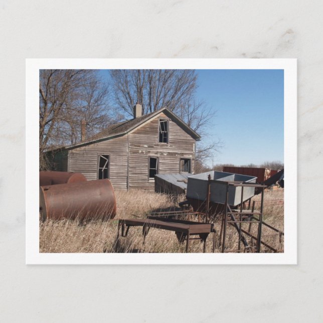 CARTE POSTALE VIEILLE MAISON (Devant)