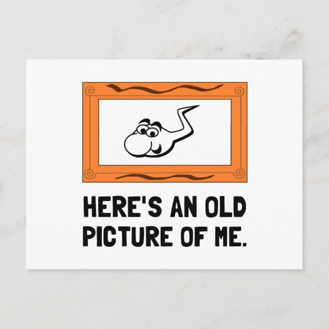 Carte Postale Vieille Photo De Moi (Devant)