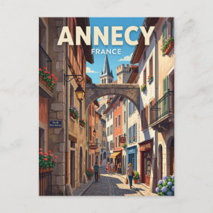 Carte Postale Vieille Ville Annecy France