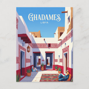 Carte Postale Vieille ville de Ghadamès Libye