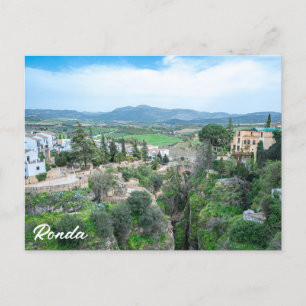 Carte Postale Vieille ville de Ronda en Andalousie, Espagne