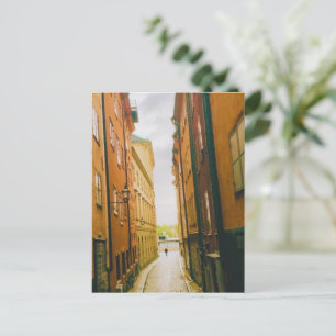 Carte Postale Vieille ville historique, Gamla Stan, Stockholm, S