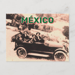 Carte Postale Vieille Voiture Au Mexique