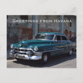 Carte Postale Vieilles voitures Havana Cuba Taxi