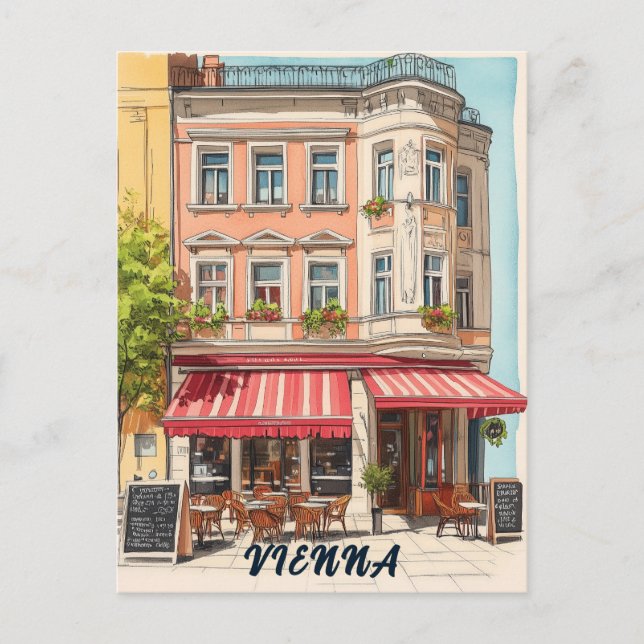 Carte Postale Vienna Austria Travel (Devant)