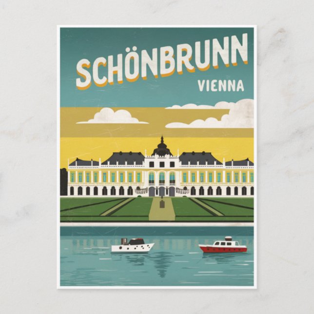 Carte Postale vienna vintage (Devant)