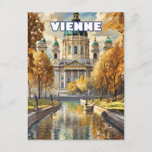 Carte Postale Vienne, où le café est un art, une passion