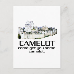 Carte Postale Viens T'Avoir Du Camelot.