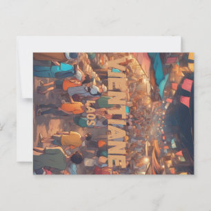 Carte postale Vientiane