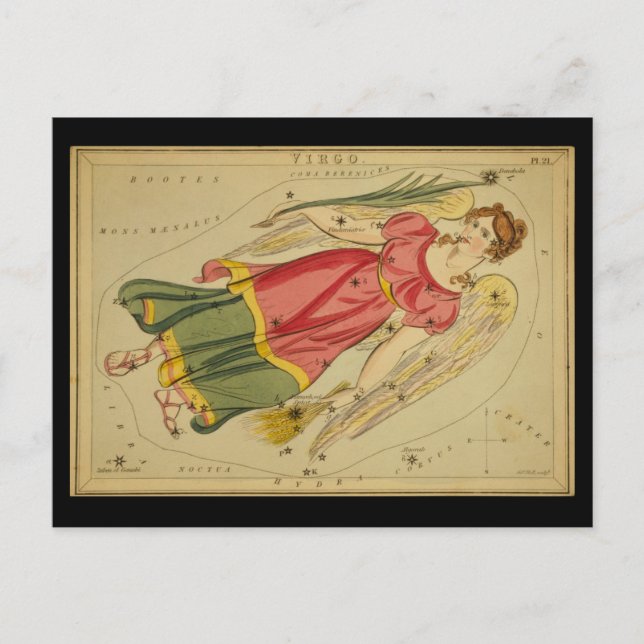 Carte Postale Vierge (Devant)