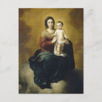Vierge à l'enfant par Bartolome Esteban Murillo