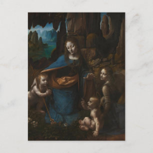Carte Postale vierge aux rochers