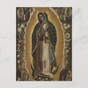 Carte Postale Vierge de Guadalupe