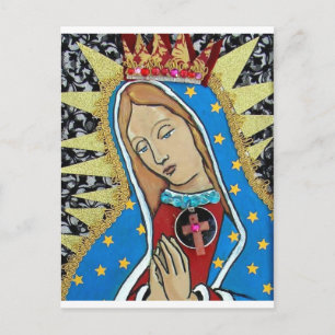 Carte Postale Vierge de Guadalupe