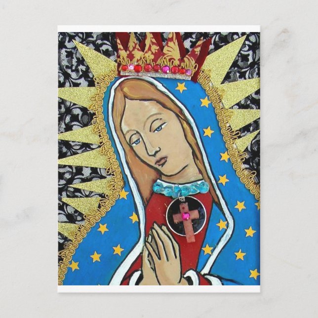 Carte Postale Vierge de Guadalupe (Devant)
