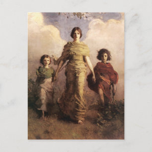 Carte postale Vierge de Thayer