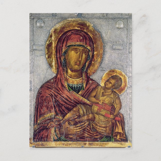 Carte Postale Vierge et enfant 3 (Devant)