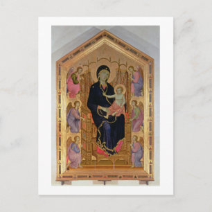 Carte Postale Vierge et Enfant (Rucellai Madonna) 1285 (tempéra
