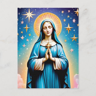 Carte postale Vierge Marie