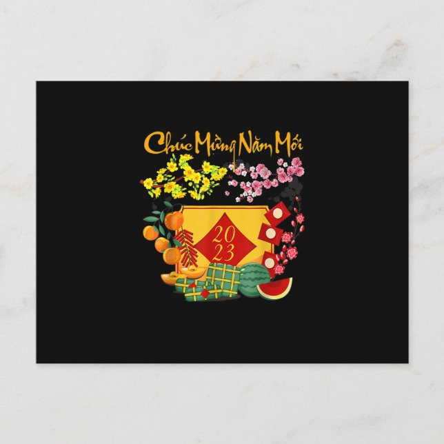 Carte Postale Vietnam Lunar New Year (Devant)