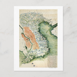 Carte Postale VietnamCarte panoramiqueVietnam