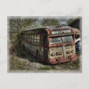 Carte Postale Vieux bus