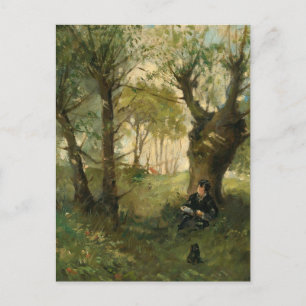 Carte Postale Vieux Chemin À Auvers   Berthe Morisot