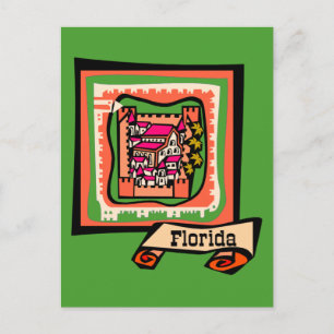 Carte Postale Vieux Floride